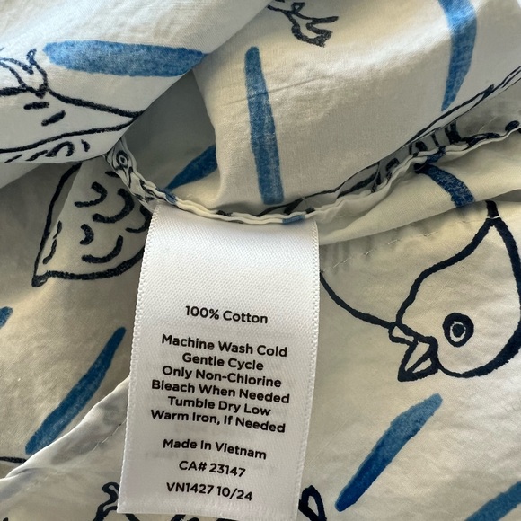 TALBOTS | Bird Button-down Shirt 🐦 M - Picture 4 of 9